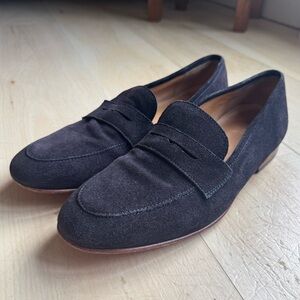 Rawls San Penny Loafer Navy Suede